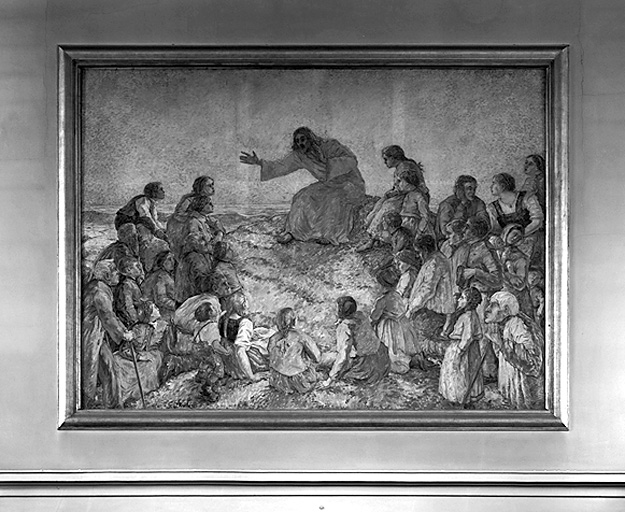 Tableau : le Sermon sur la montagne