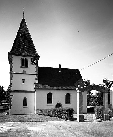 Vue depuis le sud-est.