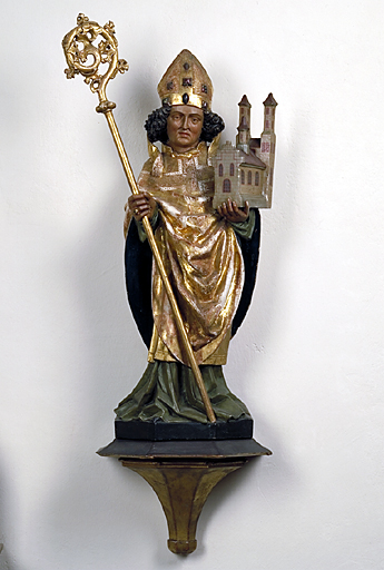 Statue : saint Wolfgang