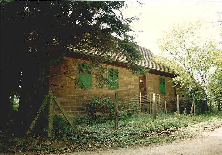 Erzhutte, maison datée 1867.