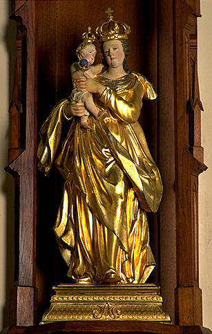 Statue : Vierge à l'Enfant