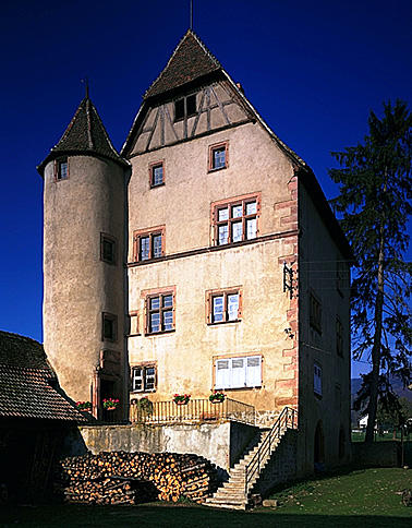 Vue d'ensemble depuis la cour