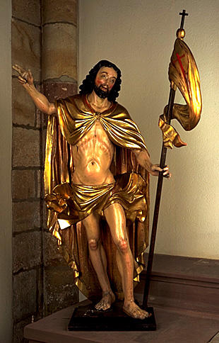 Statue : Christ glorieux