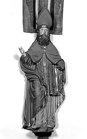 Statue : saint Blaise