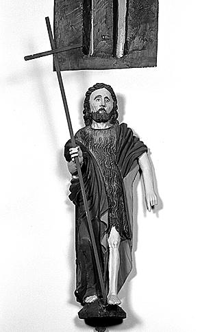 Statue : saint Jean-Baptiste