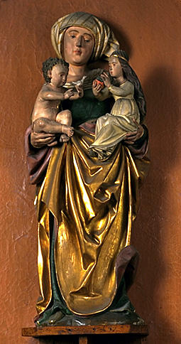 Statue : sainte Anne trinitaire