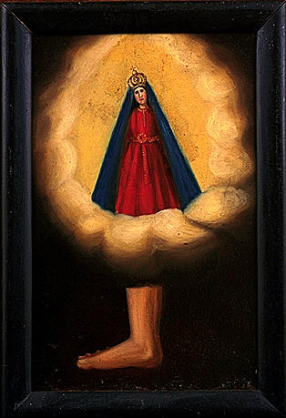 Ex-voto, tableau : Vierge