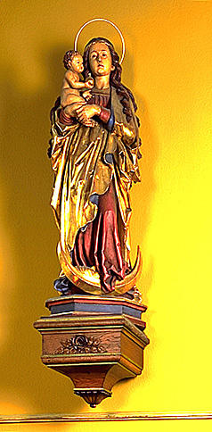 Statue : Vierge à l'Enfant