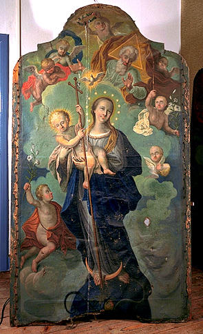 Tableau : Vierge à l'Enfant