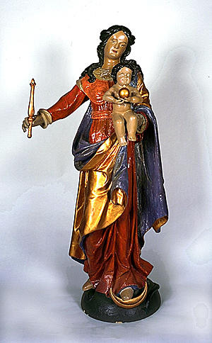 Statue : Vierge à l'Enfant