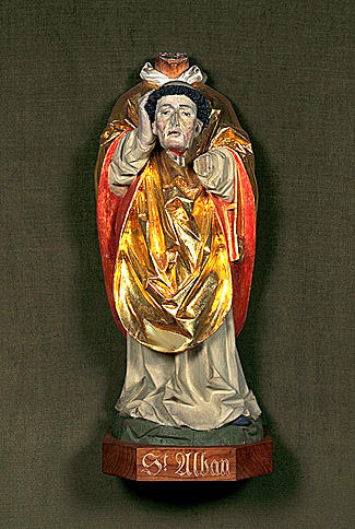 Statue : Saint Alban de Mayence