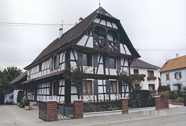 Ferme 40 rue Courbée, 18e siècle.
