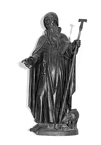 Statue : Saint Antoine ermite