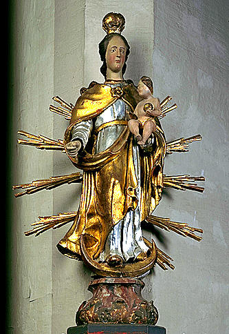 Statue : Vierge à l'Enfant