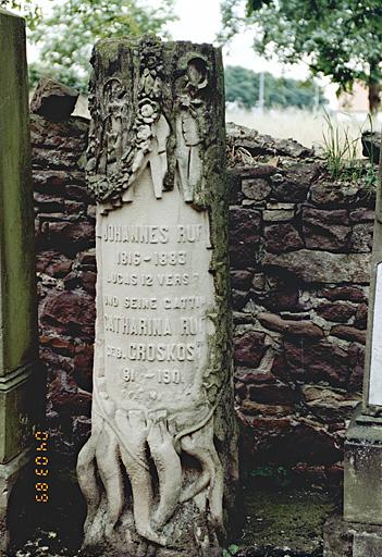 Monument sépulcral de Jean Ruf et de Catharina née Grosskost.