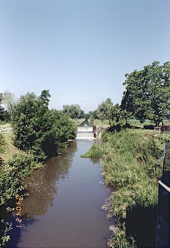 Vue du canal de la Bruche.