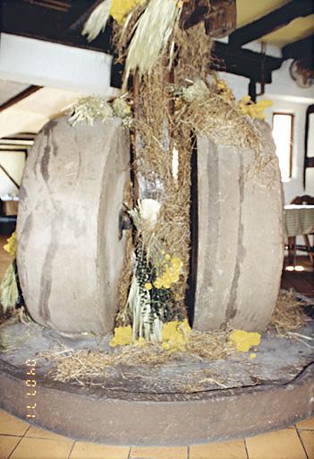 Vue du moulin à huile, 7 rue de Mundolsheim.