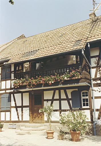 Le balcon sur cour.