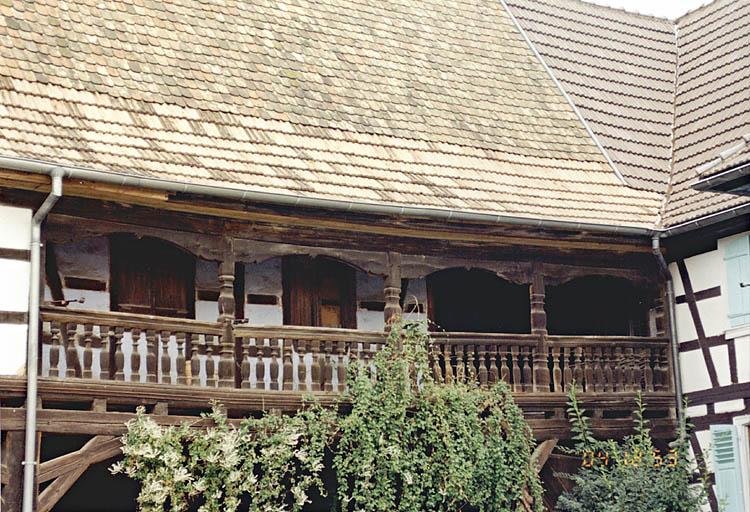 La coursière du grenier.