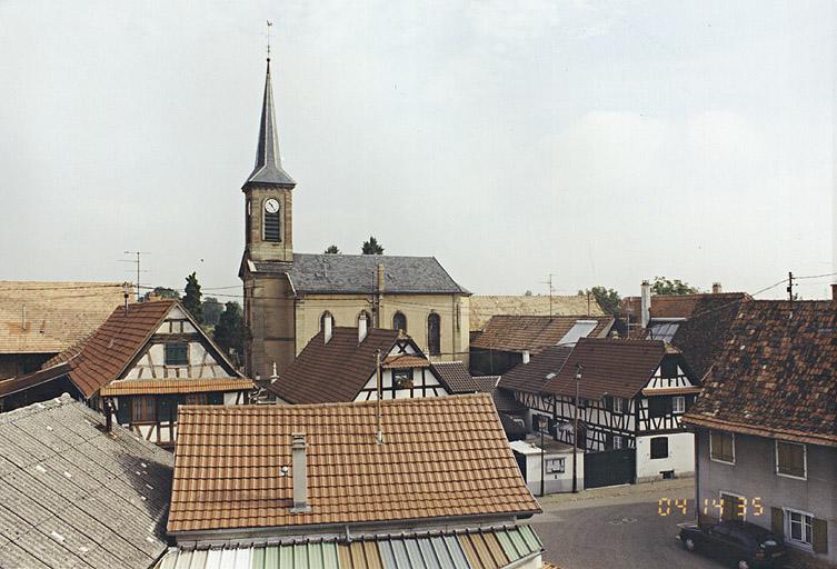 Vue partielle du village.