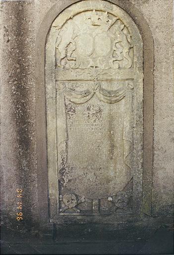 Monument funéraire (monument sépulcral) de François Antoine Melchior du Terrier de Birkenwald