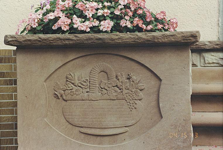 Décor du perron.