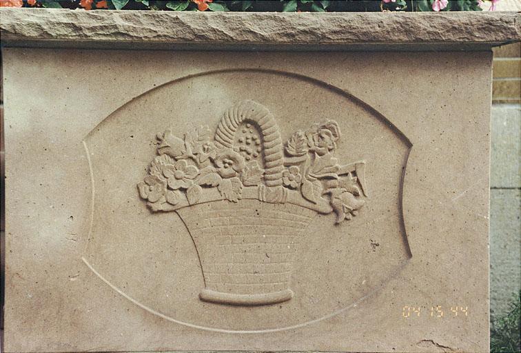 Décor du perron.