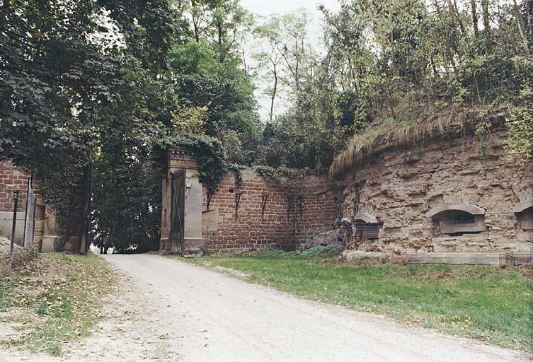 L'entrée du fort.