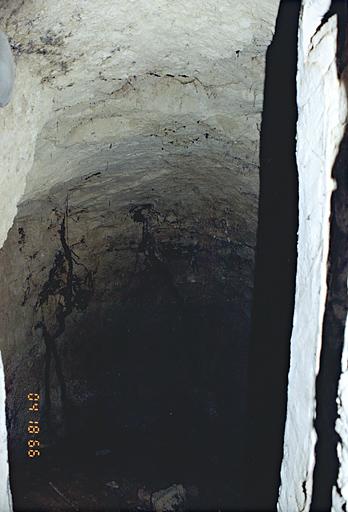 La glacière creusée dans le loess.