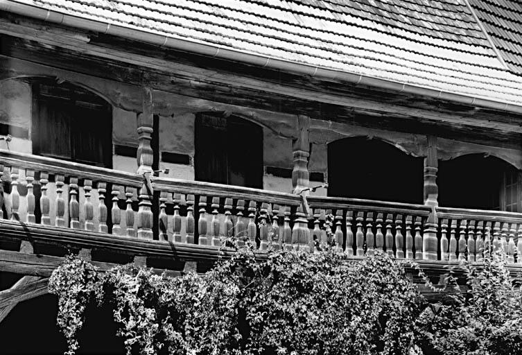 La coursière du grenier.