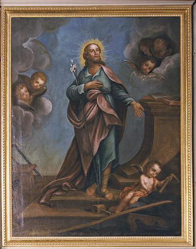 Tableau : Glorification de saint Joseph