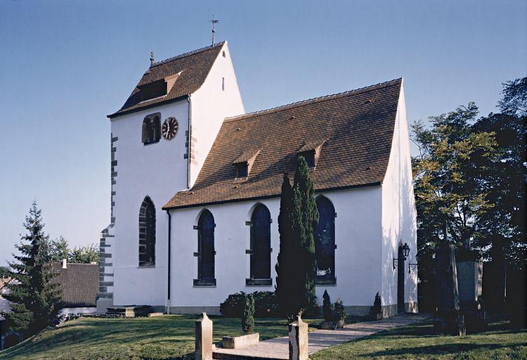 Vue d'ensemble de façade nord.