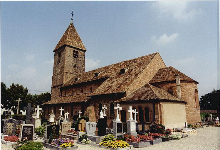 Vue d'ensemble depuis le sud-est.