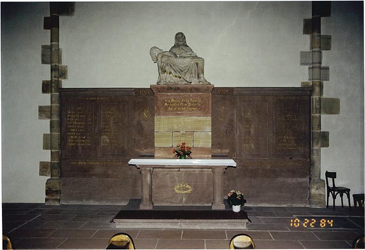 Monument aux morts de 1914-1918.