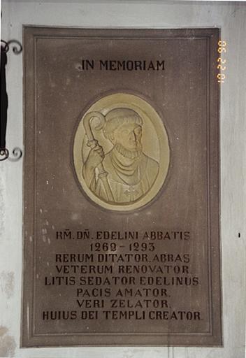 Monument commémoratif de l'abbé Edelin.