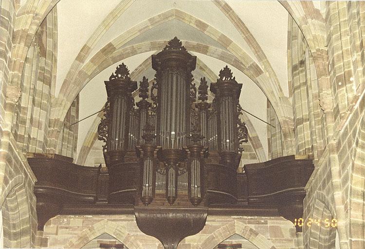 Orgue de tribune : buffet d'orgue