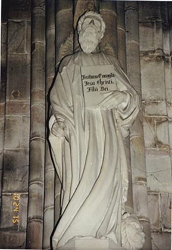 Statue de saint Marc.