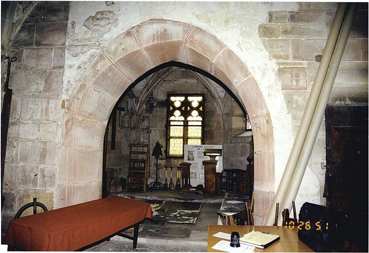 Ancienne sacristie et chapelle Saint-Willibrord.