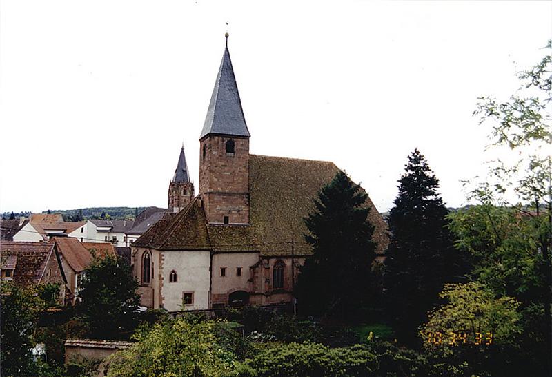 Vue d'ensemble depuis le nord-est.