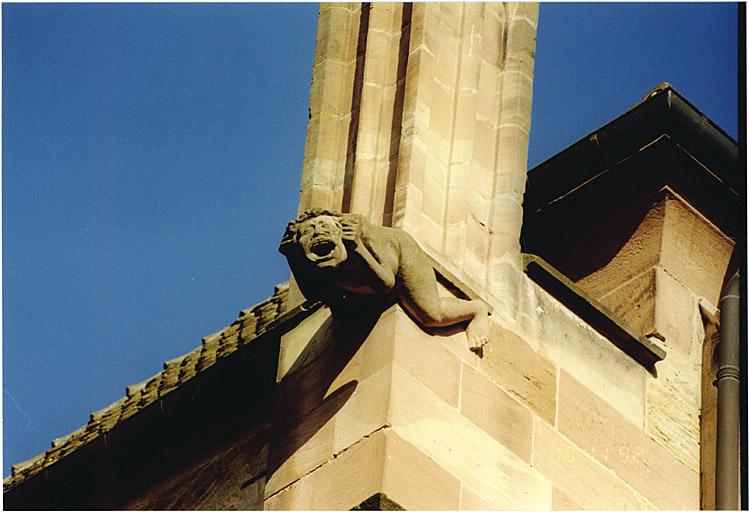 Gargouille du contrefort sud-est du bras sud du transept.