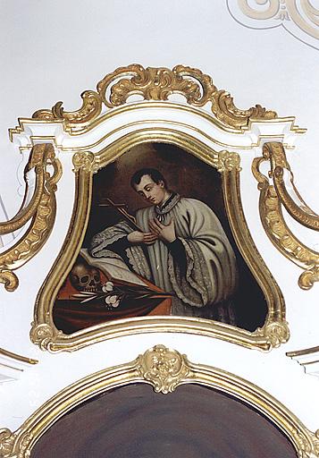 Saint Louis de Gonzague (retable sud).