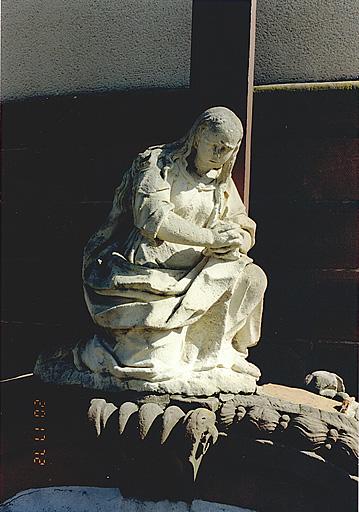 Statue de sainte Madeleine.