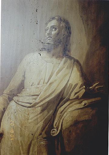 Saint Jean l'Evangéliste, vue partielle.