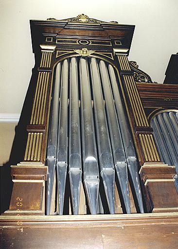 Tourelle du grand orgue. Détail.