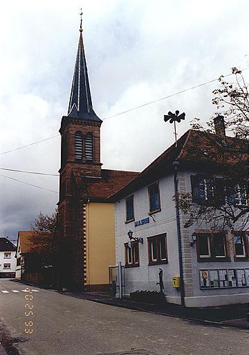 Vue depuis la rue.