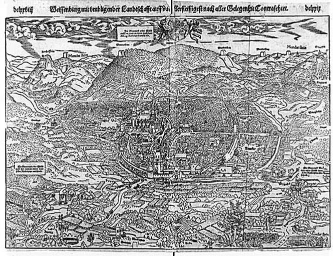Vue d'ensemble de la ville.