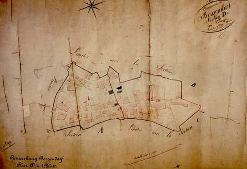 Cadastre Napoléonien : section D.