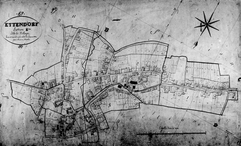 Cadastre Napoléonien : section E.