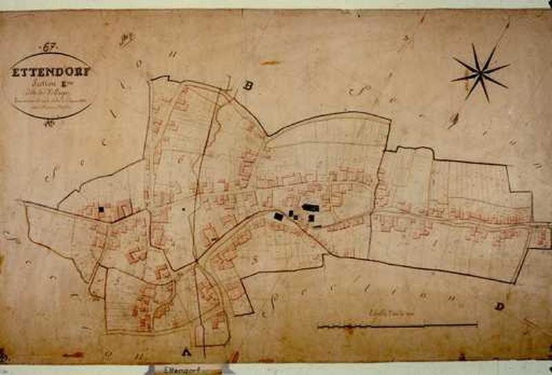 Cadastre Napoléonien : section E.