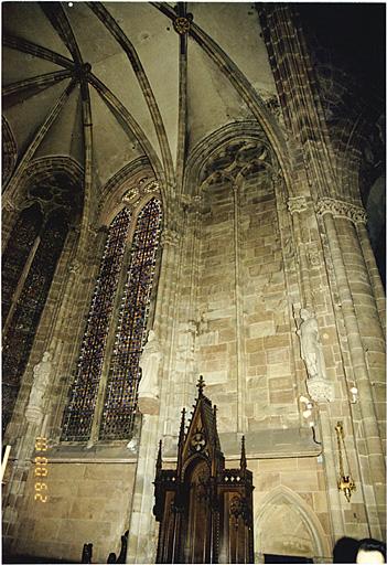 Elévation sud du choeur.